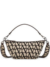 Iconographe Cotton Shoulder Bag Beige - VALENTINO - BALAAN 1