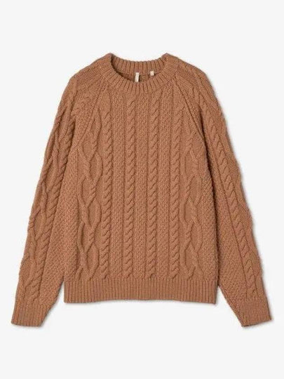 Cable knit light brown 3023150 - SUNFLOWER - BALAAN 1