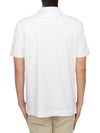 Men's Logo Patch Short Sleeve Polo Shirt White - CP COMPANY - BALAAN 4