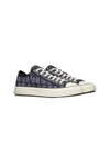 Toile Iconographe Low Top Sneakers Navy - VALENTINO - BALAAN 2