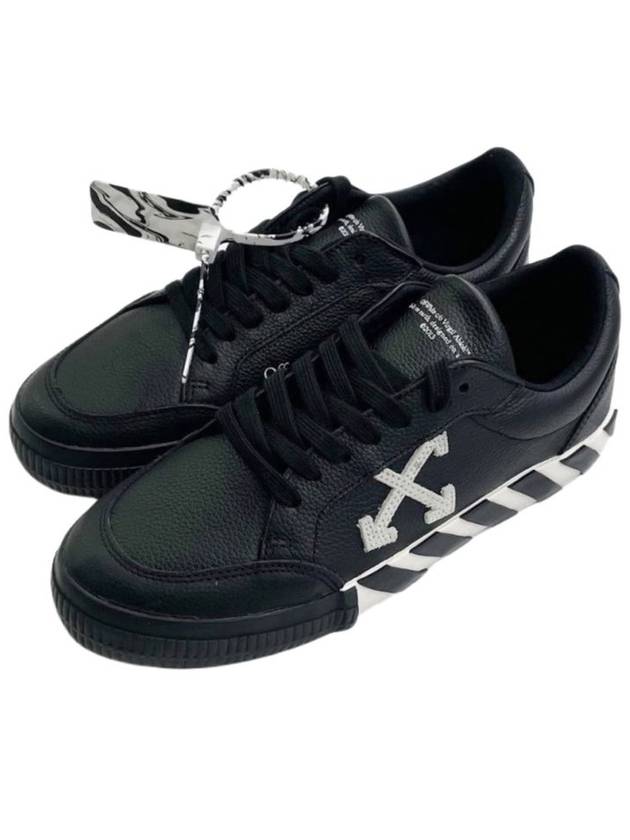 bulkized leather low-top sneakers black gray - OFF WHITE - BALAAN 2