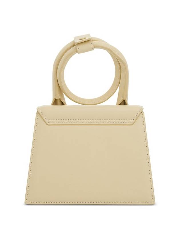 Le Chiquito Noeud Coiled Tote Bag Ivory - JACQUEMUS - BALAAN 4