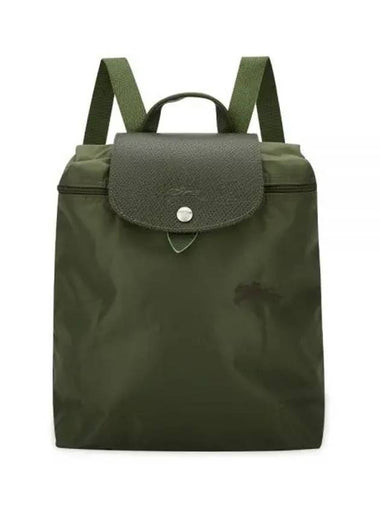 Women s Le Pliage Medium Green Backpack 1699 919 479 1208319 - LONGCHAMP - BALAAN 1