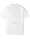 Compass Logo Short Sleeve T-Shirt White - STONE ISLAND - BALAAN 3