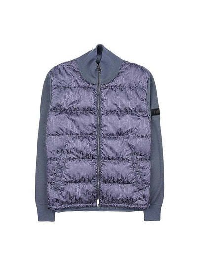 Oblique Zip-Up Jacket Grey - DIOR - BALAAN 2