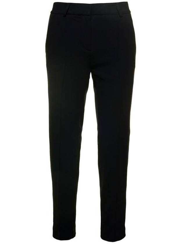 Straight Pants MF03HE3ENX001 Black - MICHAEL KORS - BALAAN 1