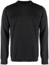 Back Stitch Crew Neck Wool Knit Top Charcoal - MAISON MARGIELA - BALAAN 1