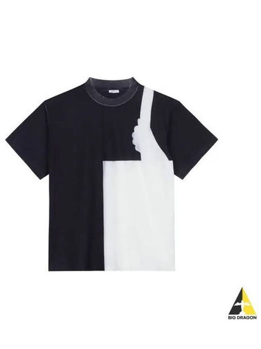 Short sleeve t shirt navy MRTWXJER004 COT006 - SUNNEI - BALAAN 1