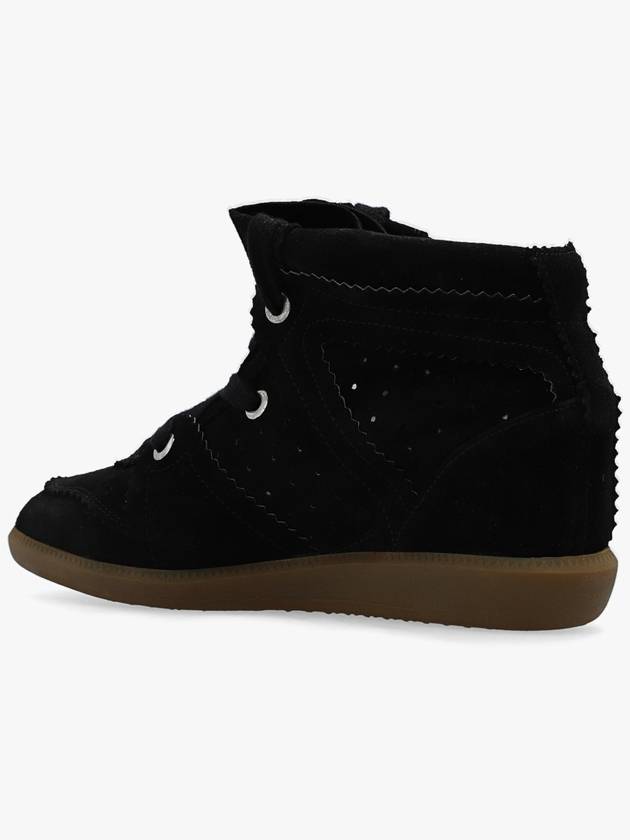 Isabel Marant ‘Bobby’ Wedge Boots, Women's, Black - ISABEL MARANT - BALAAN 5