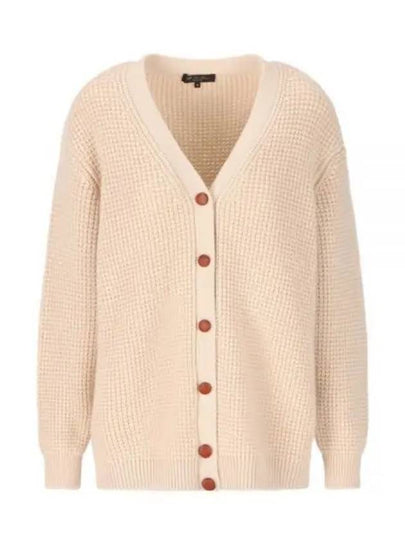 Yamba Knit Cardigan Beige - LORO PIANA - BALAAN 2