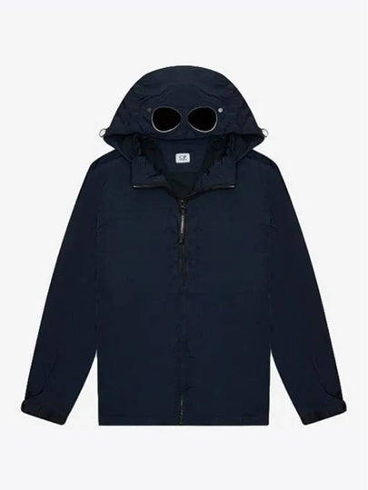 Men's Goggles Over Hooded Jacket Navy - CP COMPANY - BALAAN 2