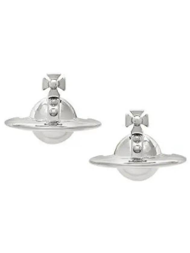 SOLID ORB EARRINGS SILVER - VIVIENNE WESTWOOD - BALAAN 2