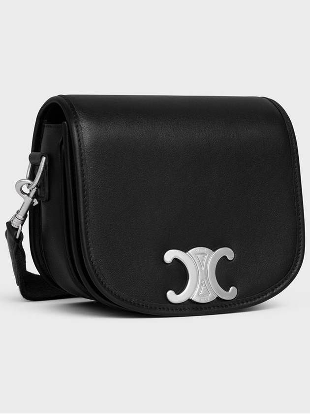 Small Besace Strap Triomphe Cross Bag Black - CELINE - BALAAN 5