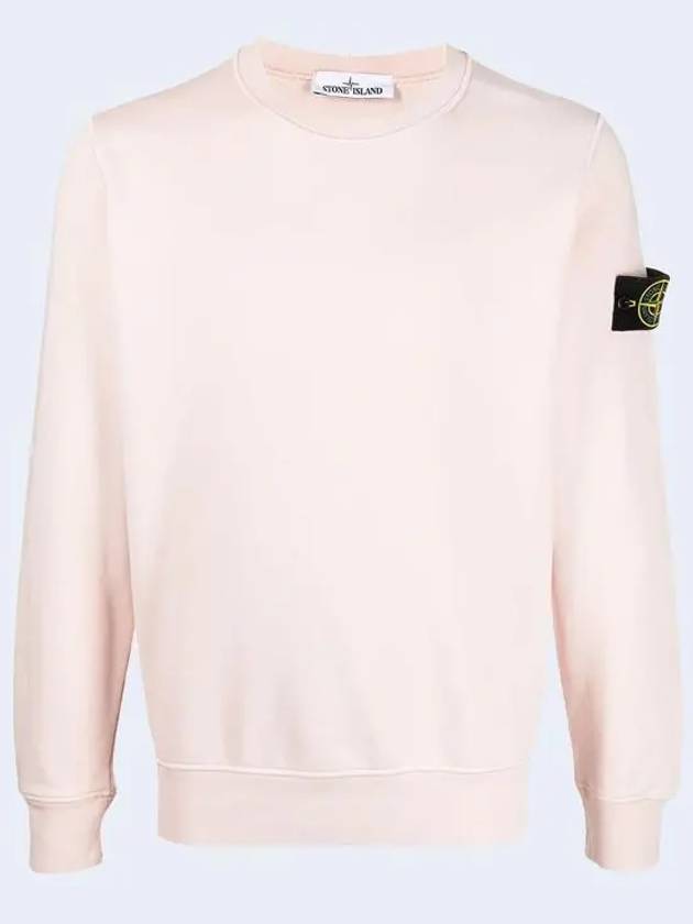 Men's Wappen Patch Sweatshirt Antique Rose - STONE ISLAND - BALAAN 3