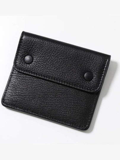 Stitch Flap Card Wallet Black - MAISON MARGIELA - BALAAN 2