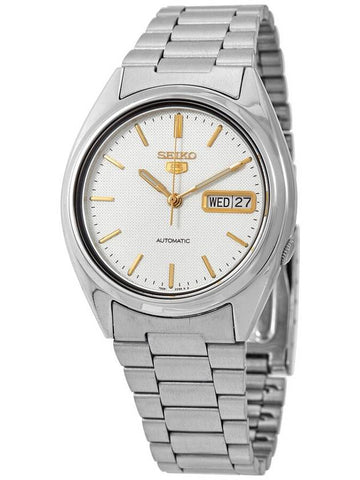 Seiko Automatic White Dial Men's Watch SNXG47K1 - SEIKO - BALAAN 1