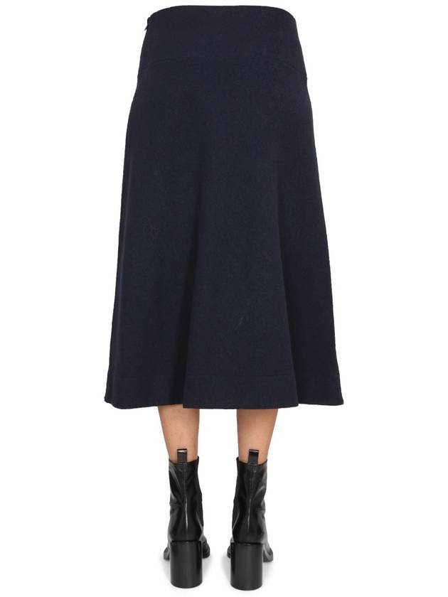 Wool Skirt J02MA0028J40016401 B0040185482 - JIL SANDER - BALAAN 5