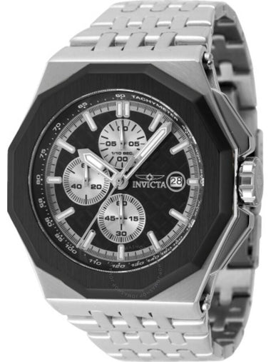 Invicta Akula Chronograph Quartz Black Dial Men's Watch 47390 - INVICTA - BALAAN 1