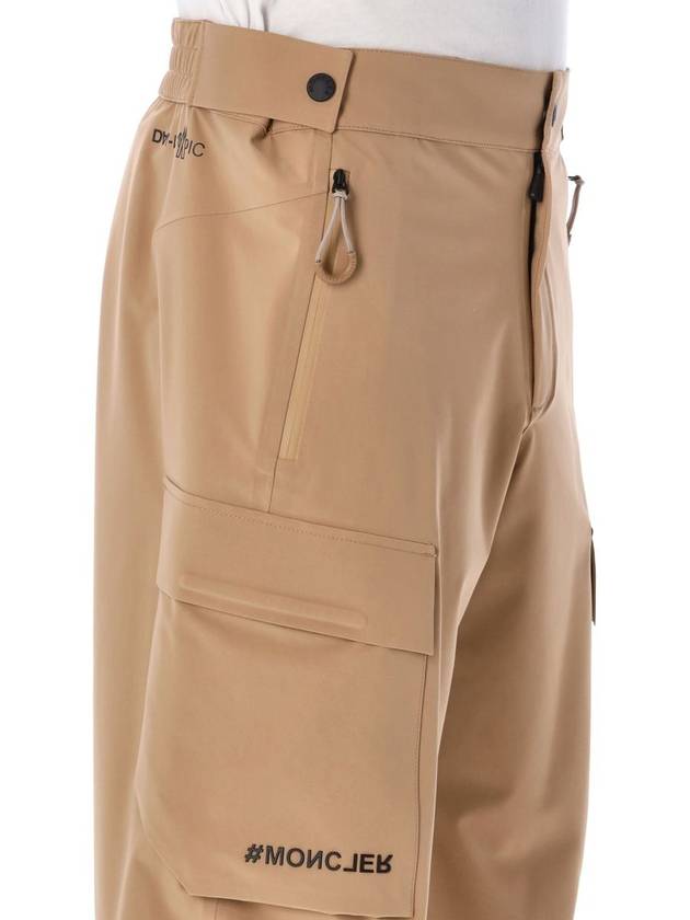 Cargo straight pants beige - MONCLER - BALAAN 4