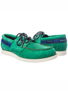 11th Anniversary Boat Shoes Nubuck Green W14 VA402 V097 8077 - DSQUARED2 - BALAAN 2