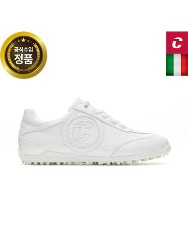 Official Italian handmade golf shoes KUBANANEO WHITE - DUCA DEL COSMA - BALAAN 1