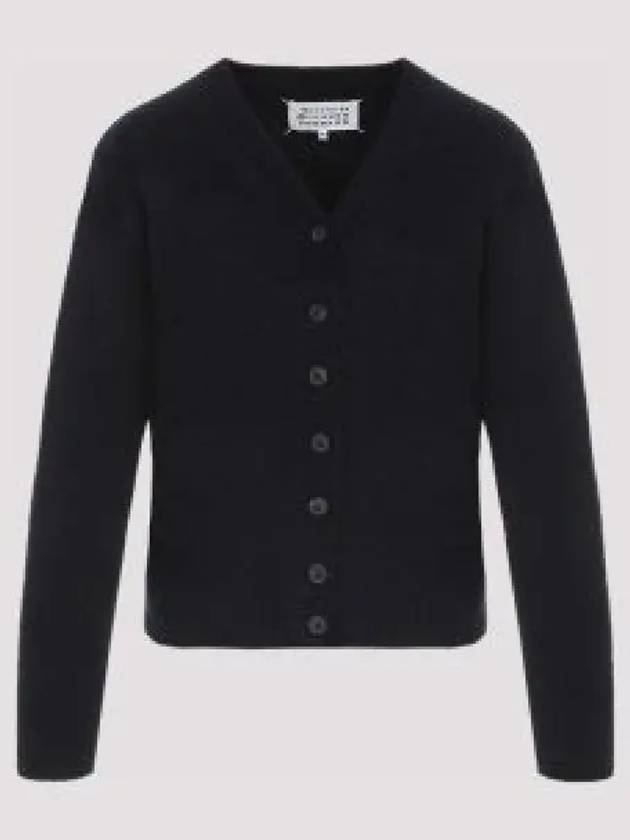 Signature Stitch Wool Cardigan S51HP0015 M13058 511 1318735 - MAISON MARGIELA - BALAAN 1