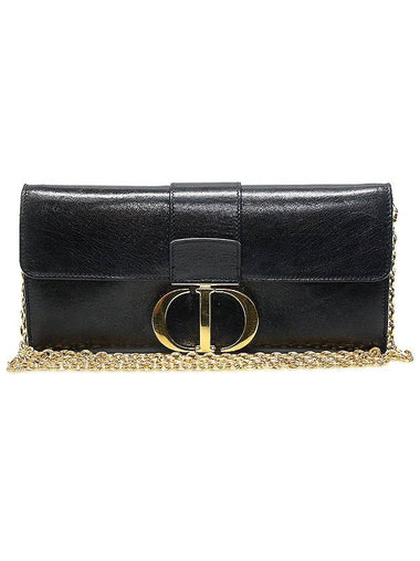 M9206UMPK M900 Black Lambskin 30 MONTAIGNE Montaine Clutch Cross Bag - DIOR - BALAAN 1