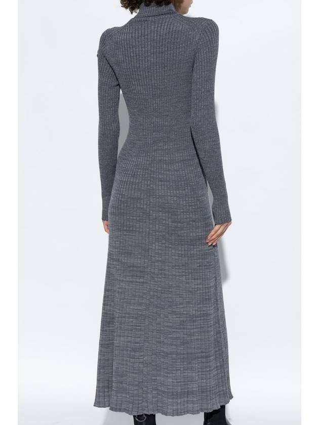 Moncler Wool Dress, Women's, Grey - MONCLER - BALAAN 4