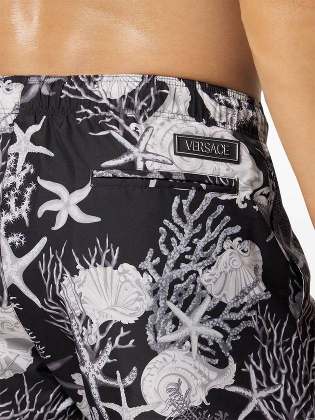 VERSACE SWIM SHORTS CORAL ALL OVER PRINT - VERSACE - BALAAN 5