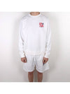 Iconic USA Logo Print Sweatshirt Ivory - AUTRY - BALAAN 2