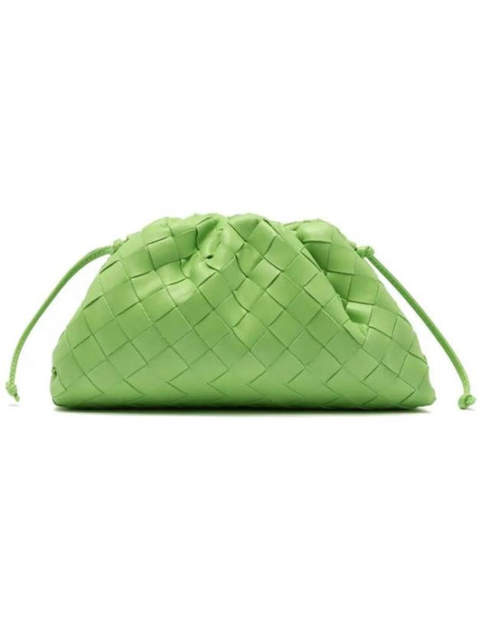 Intrecciato Mini Pouch Bag Pistachio - BOTTEGA VENETA - BALAAN 2