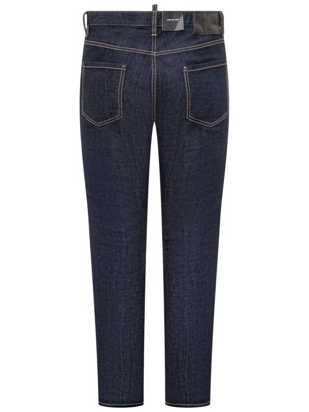 Cool Guy Denim Straight Jeans Navy - DSQUARED2 - BALAAN 3