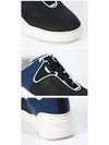 Leather Low Top Sneakers Blue Black - DIOR - BALAAN 6