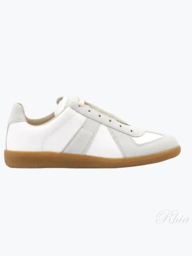 Replica Calfskin Low Top Sneakers White - MAISON MARGIELA - BALAAN 2