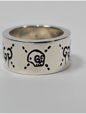 Ghost Skull Silver Ring No 7 - GUCCI - BALAAN 1