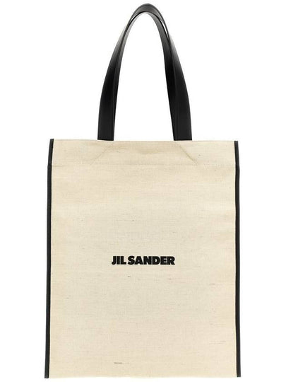 24FW Tote Bag J07WD0104P7060280 White Black - JIL SANDER - BALAAN 2