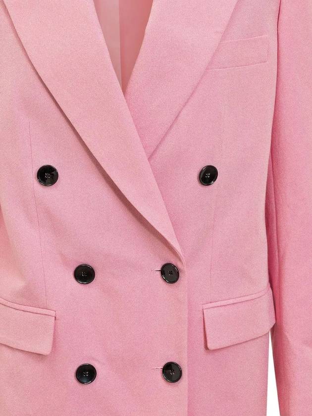 Nevim Double Breasted Blazer Jacket Pink - ISABEL MARANT - BALAAN 4