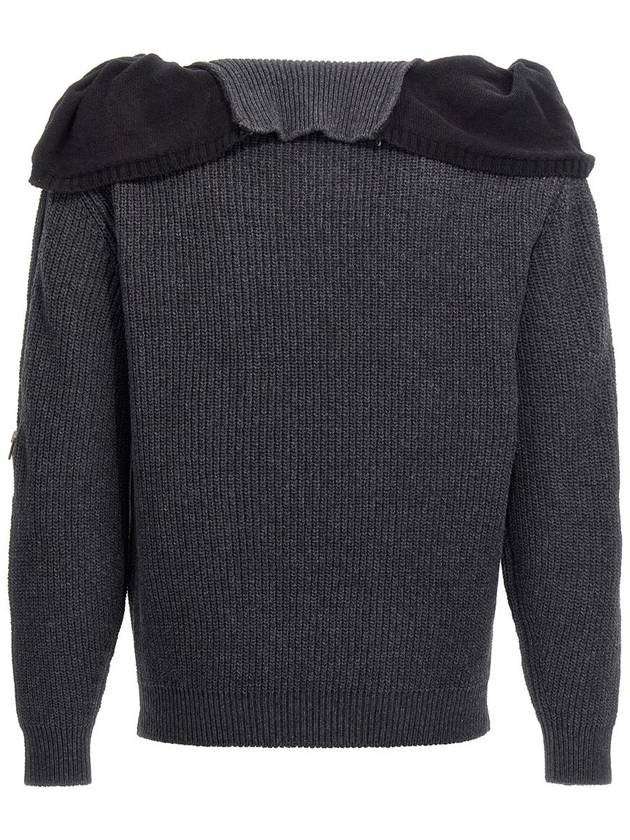 Y/Project 'Zip Insert High Neck' Sweater - Y/PROJECT - BALAAN 3