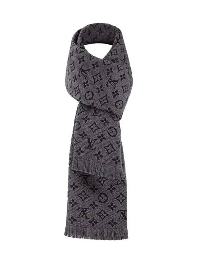 Monogram Classic Scarf Charcoal Grey - LOUIS VUITTON - BALAAN 3