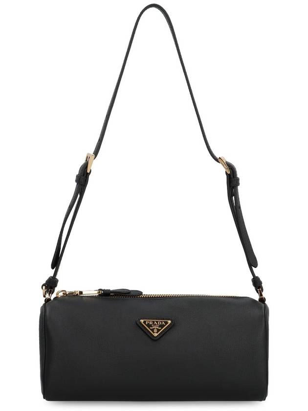 Triangle Logo Shoulder Bag Black - PRADA - BALAAN 6