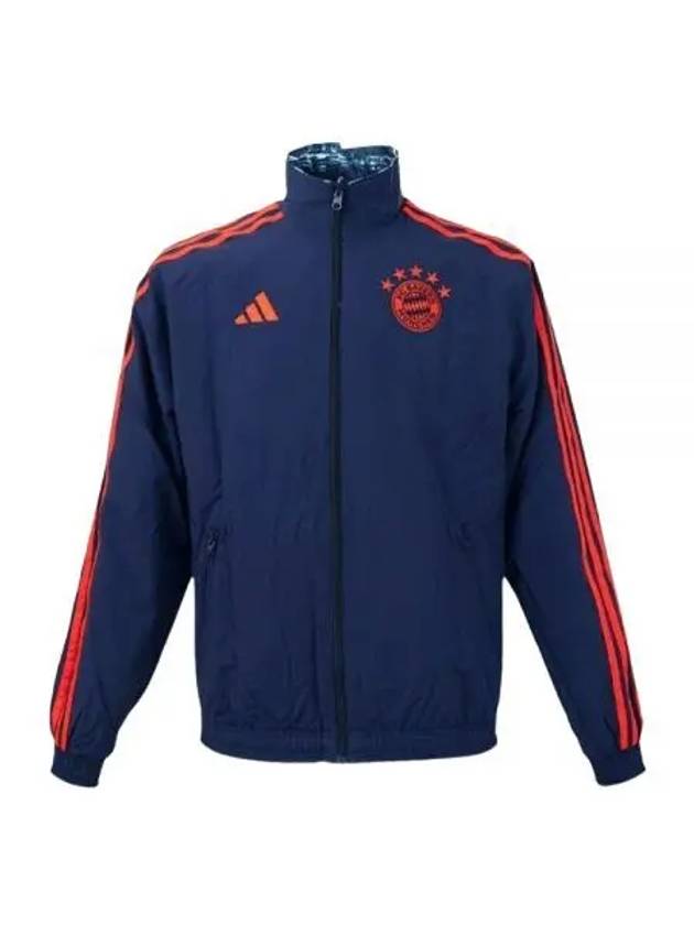 FC Bayern Anthem Track Jacket Night Indigo - ADIDAS - BALAAN 1