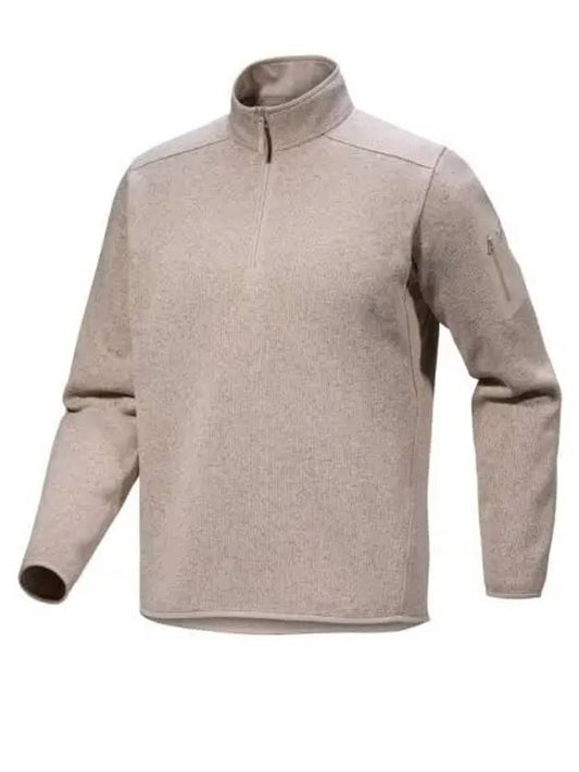 Covert Half-Zip Neck Long Sleeve T-Shirt Beige - ARC'TERYX - BALAAN 1