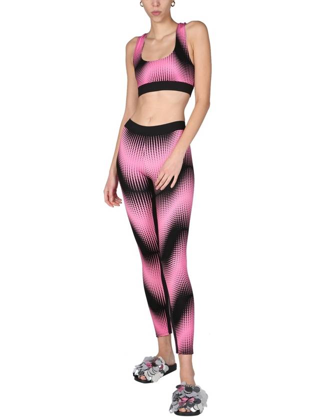 LEGGINGS WITH LOGO BAND - PACO RABANNE - BALAAN 2