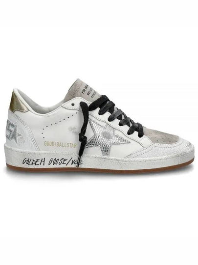 Ballstar Gold Top Low Top Sneakers White - GOLDEN GOOSE - BALAAN 2