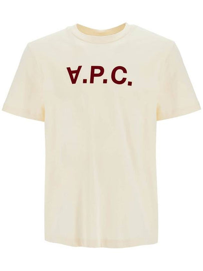 Standard Grand VPC Short Sleeve T-Shirt Ivory - A.P.C. - BALAAN 2