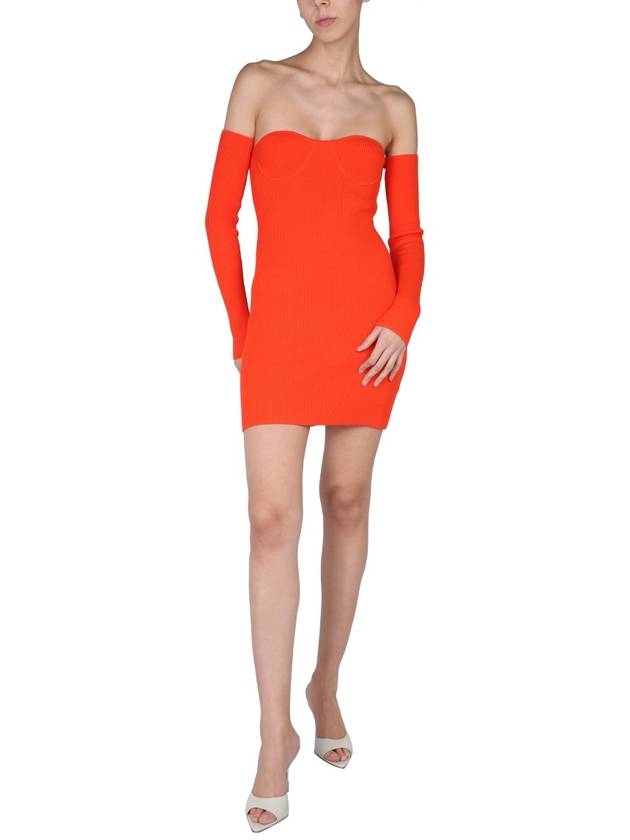 knee length one-piece dress M02HW707 UZT - HELMUT LANG - BALAAN 3