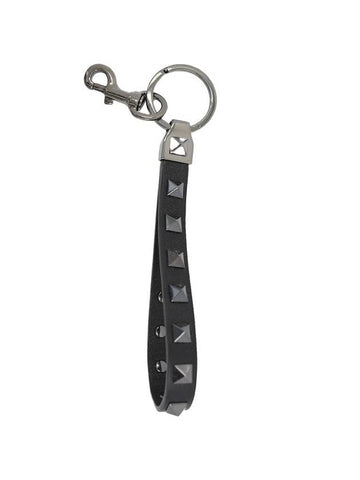 Rockstud Keyring Black - VALENTINO - BALAAN 1