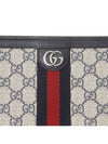 GG Ophidia Clutch Bag Beige Blue - GUCCI - BALAAN 6