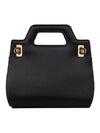 Wanda Mini Bag Black - SALVATORE FERRAGAMO - BALAAN 1