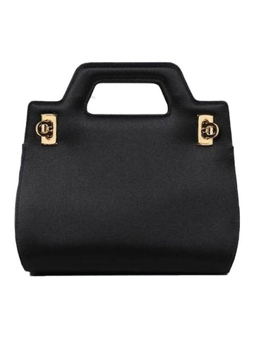 Wanda Mini Bag Black - SALVATORE FERRAGAMO - BALAAN 1